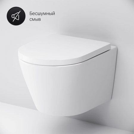 Фото унитаз подвесной am.pm sense c741701sc