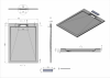 Фото поддон из искуственного камня esbano luxe 120x90 см esp-lx129b