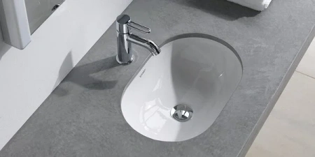Фото раковина встраиваемая снизу duravit d-code 52.5 см 338490000