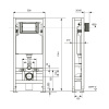 Фото инсталляция для унитазов tece spring s500393