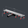 Фото душевой трап am.pm masterflow 60 см w01sc-u11-060-04sb