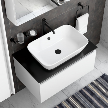 Фото смесители для раковины vitra minimax round a4353436exp цвет черный
