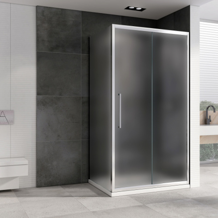 Фото душевое ограждение abber schwarzer diamant 120x90 см ag30120mh-s90m
