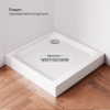 Фото душевое ограждение am.pm gem 90x90 см w90g-403-9090bt