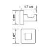 Фото крючок wasserkraft dill k-3923