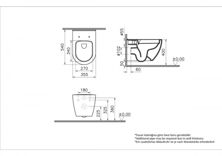 Фото подвесной унитаз vitra mia round 7510b003-0075