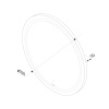 Фото зеркало с подсветкой am.pm x-joy 70 см m85amox0701wg