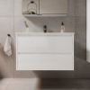 Фото тумба под раковину sancos libra 80 см, цвет: белый lb80w