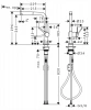 Фото смеситель для кухонной мойки hansgrohe talis 72845670