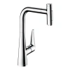 Фото смеситель для кухонной мойки hansgrohe talis select 73867000