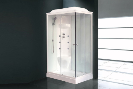 Фото душевая кабина royal bath нр rb8120hp7-wt-l 120x80 см