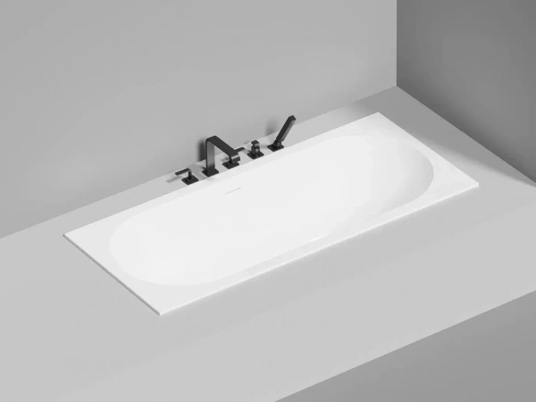 Фото ванна из искусственного камня salini ornella axis kit 170x75 см 103523m матовая