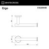 Фото держатель для туалетной бумаги whitecross ergo er2260nib, цвет: никель брашированный