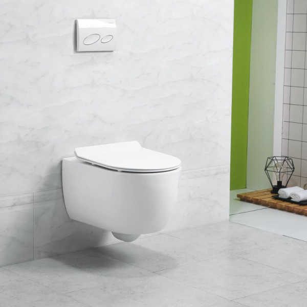 Фото унитаз подвесной безободковый art&max bologna am211chr