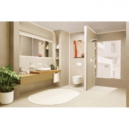 Фото смеситель для раковины hansgrohe tecturis s 73350700