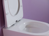 Фото унитаз подвесной, безободковый ceramicanova uno cn11001