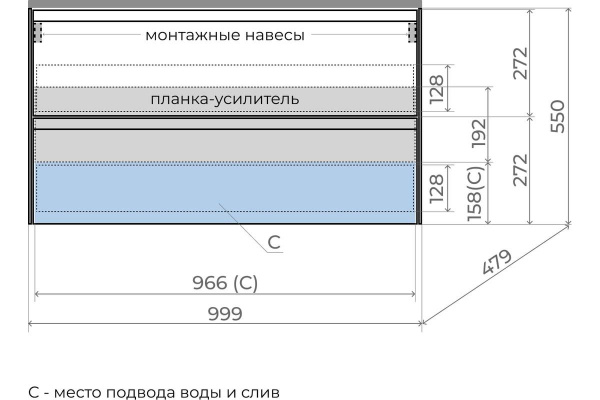 Фото тумба под раковину style line лима 80 см лс-00002354