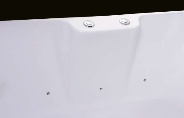 Фото акриловая ванна orans bt-nl601- ftsi white 175x75 см 601ftshw