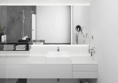 Фото смеситель для раковины hansgrohe vernis shape 71590000