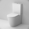 Фото унитаз-компакт безободковый с сиденьем am.pm func c8f8600sc