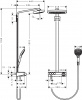 Фото душевая стойка hansgrohe raindance select e 300 3jet showerpipe 27127000