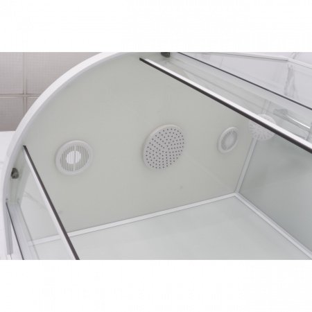Фото душевая кабина душевая кабина frank f418r white 100x80 см 418419