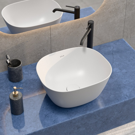 Фото раковина накладная vitra plural 45 см 7811b401-0016