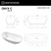 Фото ванна из искусственного камня whitecross onyx c 160x75 см 0206.160075.100