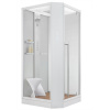 Фото душевая кабина orans sr-89101rs white, long door handle 100x100 см