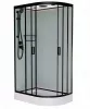 Фото душевая кабина frank f412 l/r м black 110x80 см 20058