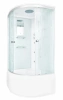 Фото душевая кабина dto 100x100 см em4510gm с гидромассажем