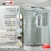 Фото душевая кабина avacan a2812rled 120x80 см