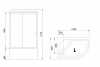 Фото душевая кабина royal bath bk rb8120bk1-t-ch-l 120x80 см