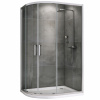 Душевое ограждение Abber Schwarzer Diamant 100x90 см AG01190
