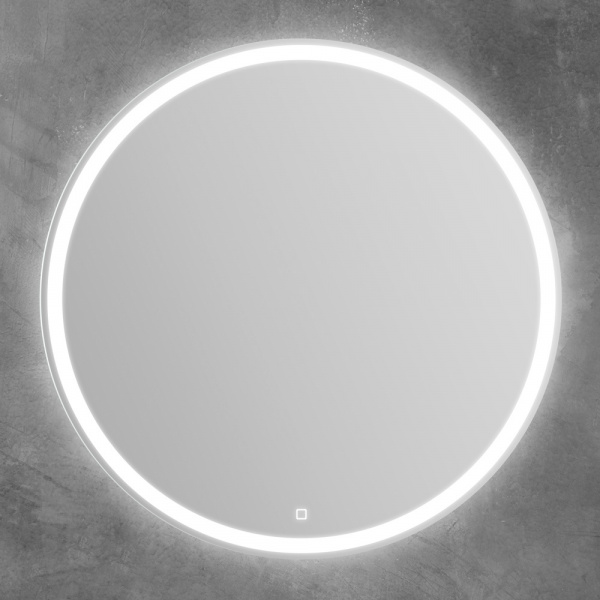 Фото зеркало с подсветкой belbagno 60 см spc-rng-600-led-tch