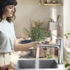 Фото смеситель для кухонной мойки hansgrohe zesis 74801800
