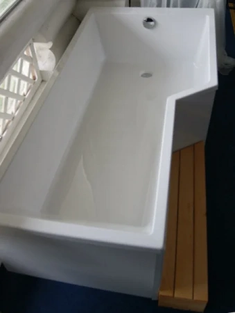 Фото акриловая ванна jacob delafon bain douche neo 180x90 см e6d004r-00