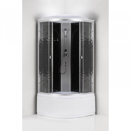 Фото душевая кабина loranto 90x90 см cs-986тм/g