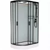 Душевая кабина Frank F412 L/R Black 110x80 см 214214