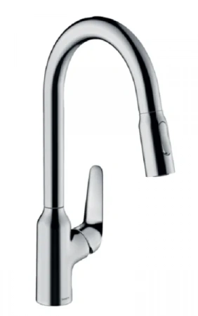 Фото смеситель для кухонной мойки hansgrohe focus 71820000