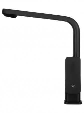 Фото смеситель для кухни wonzon & woghand цвет: черный ww-692102-mb