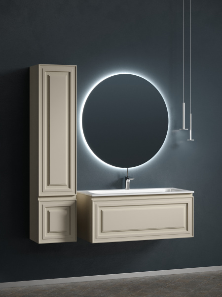 Фото тумба под раковину sancos very 100 см, цвет: beige soft  vr100ce