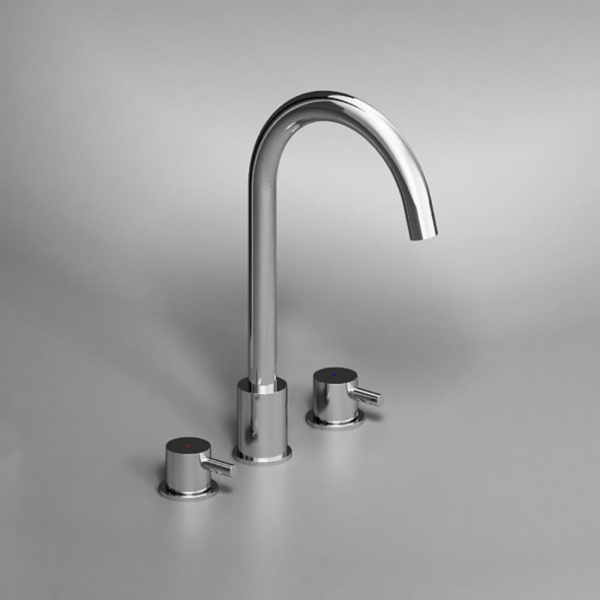 Фото смеситель для раковины damixa scandinavian pure 360200000