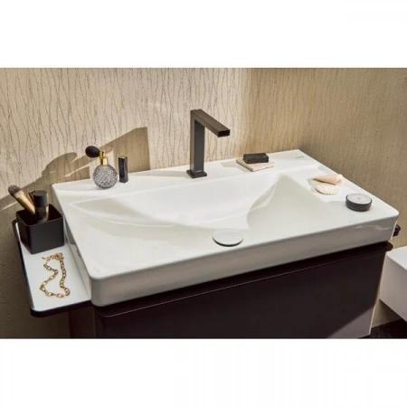 Фото смеситель для раковины hansgrohe tecturis e 73053670