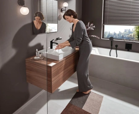 Фото смеситель для раковины hansgrohe vivenis 75020670