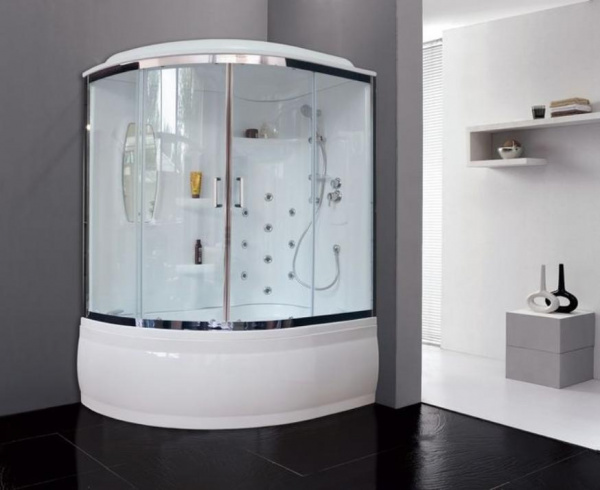 Фото душевая кабина royal bath alp rb150alp-t-ch-l 150x100 см