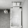 Фото акриловая ванна abber 130x70 см ab9000 c l