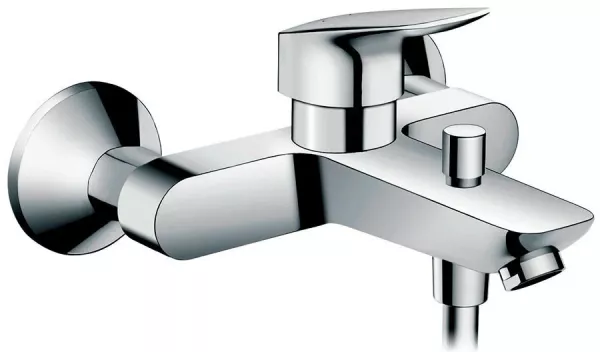 Фото смеситель для ванны hansgrohe logis 71400000_otu