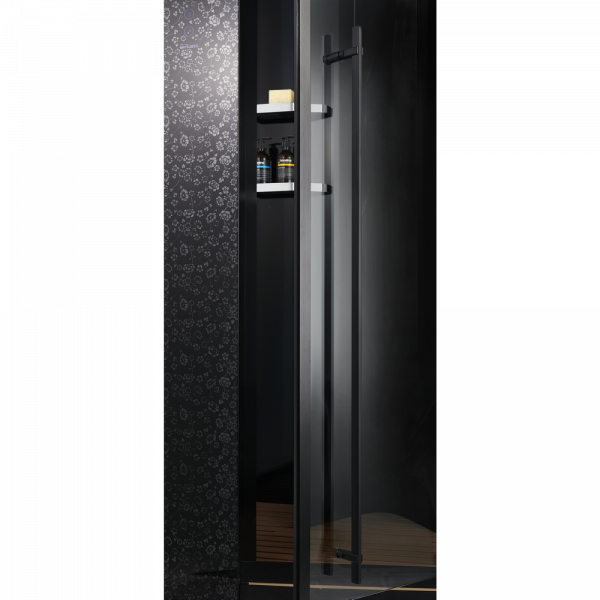 Фото душевая кабина orans sr-89105rs black 120x90 см