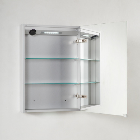 Фото зеркальный шкаф belbagno 60 см spc-1a-dl-bl-600
